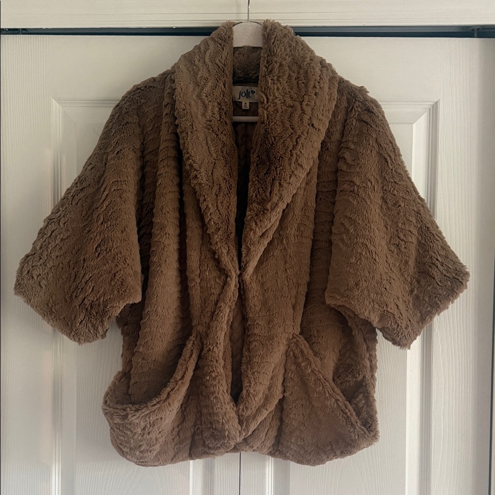 Jolt Faux Fur Jacket - Size Medium